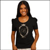 Black Top with Design - Click here to View more details about this Product